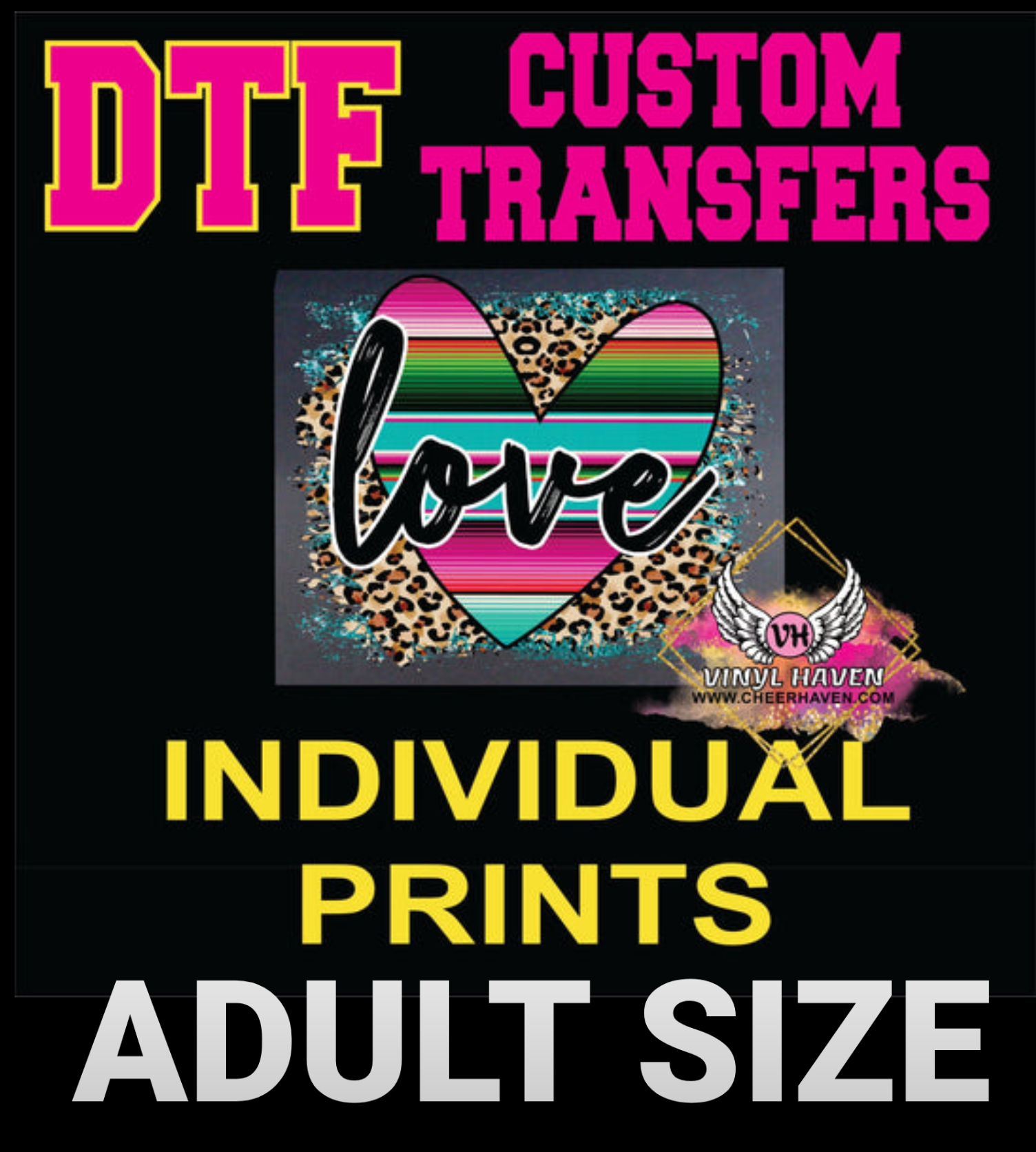 Custom Transfers For Model Products – DTF Xpress Transfers by Cheer Haven